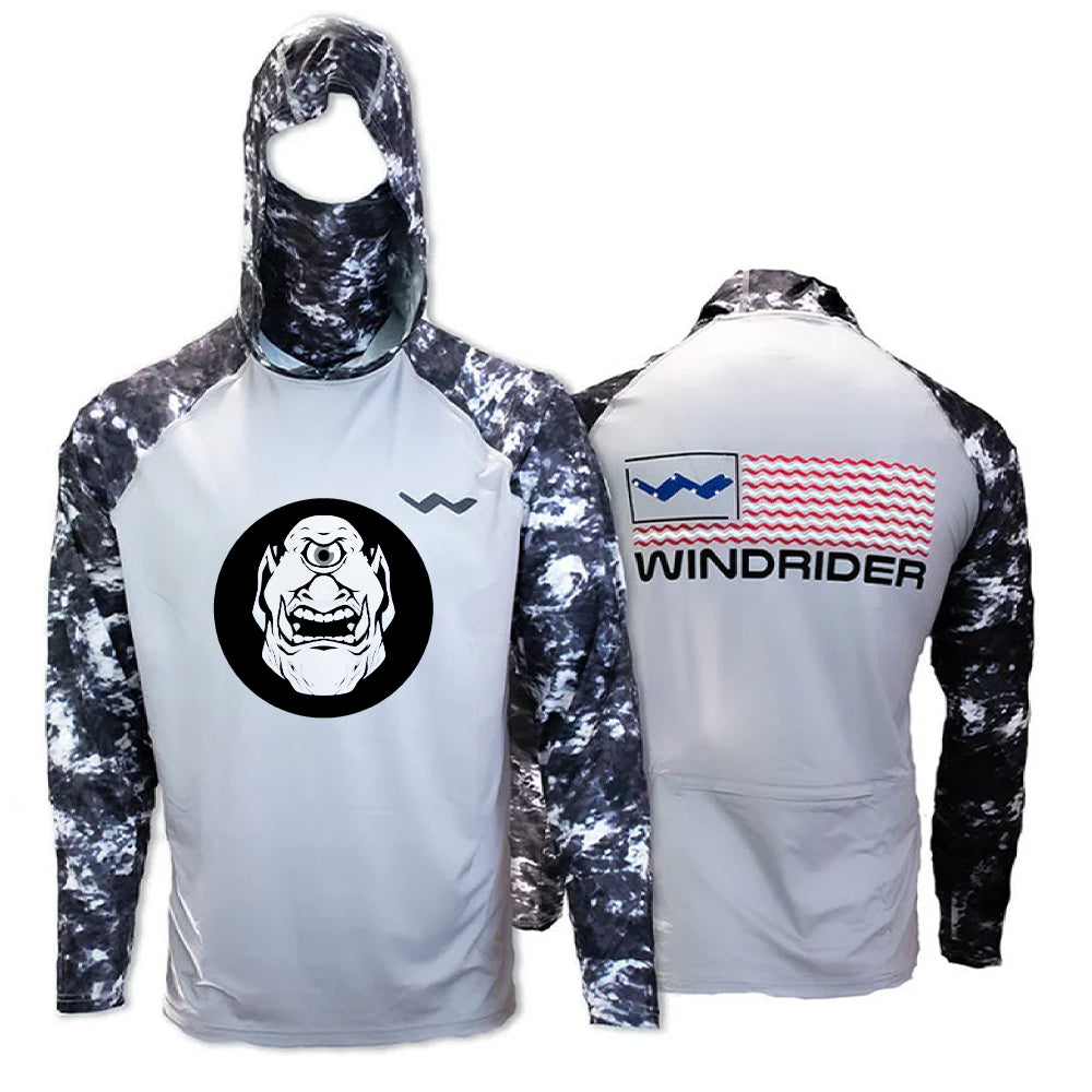 Cyclops Jigs Atoll Fishing Shirt - Grey - WindRider