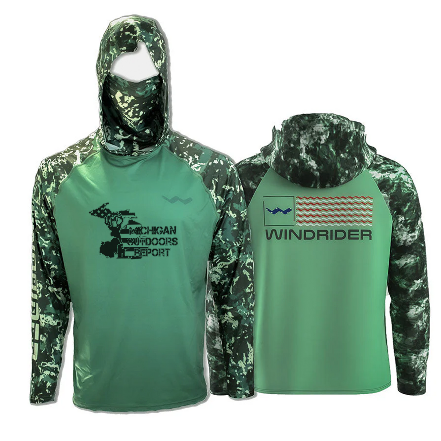 MichiganOutdoorReport Atoll Fishing Shirt - Grey - WindRider