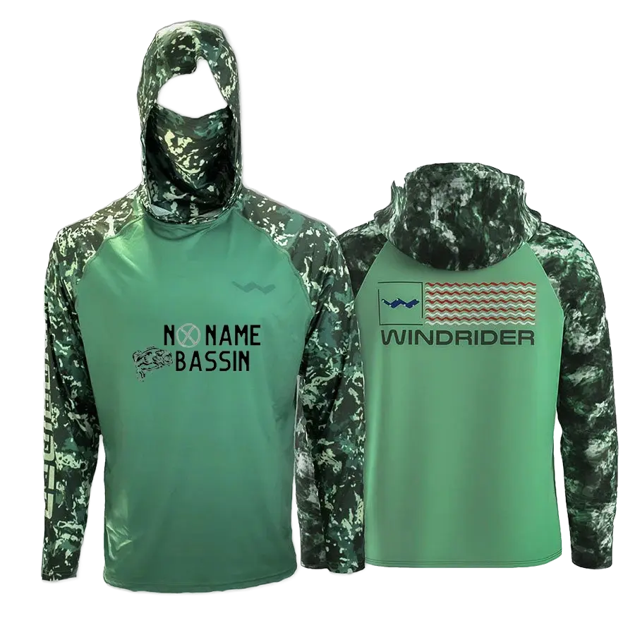 NoNameBassin Atoll Fishing Shirt - Green - WindRider