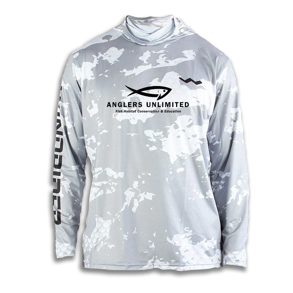 Anglers Unlimited Fish Habitat Conservation & Education Hooded Helios - Hooded - Grey - WindRider