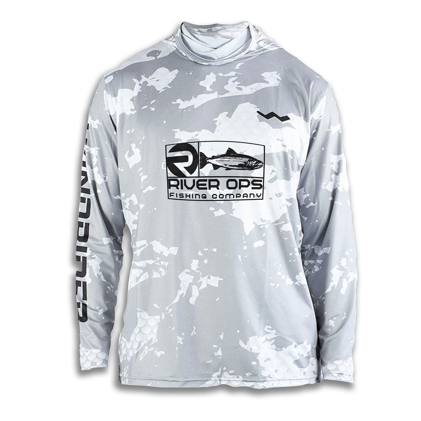 River Ops Fishing Company Hooded Helios - Hooded - Grey - WindRider