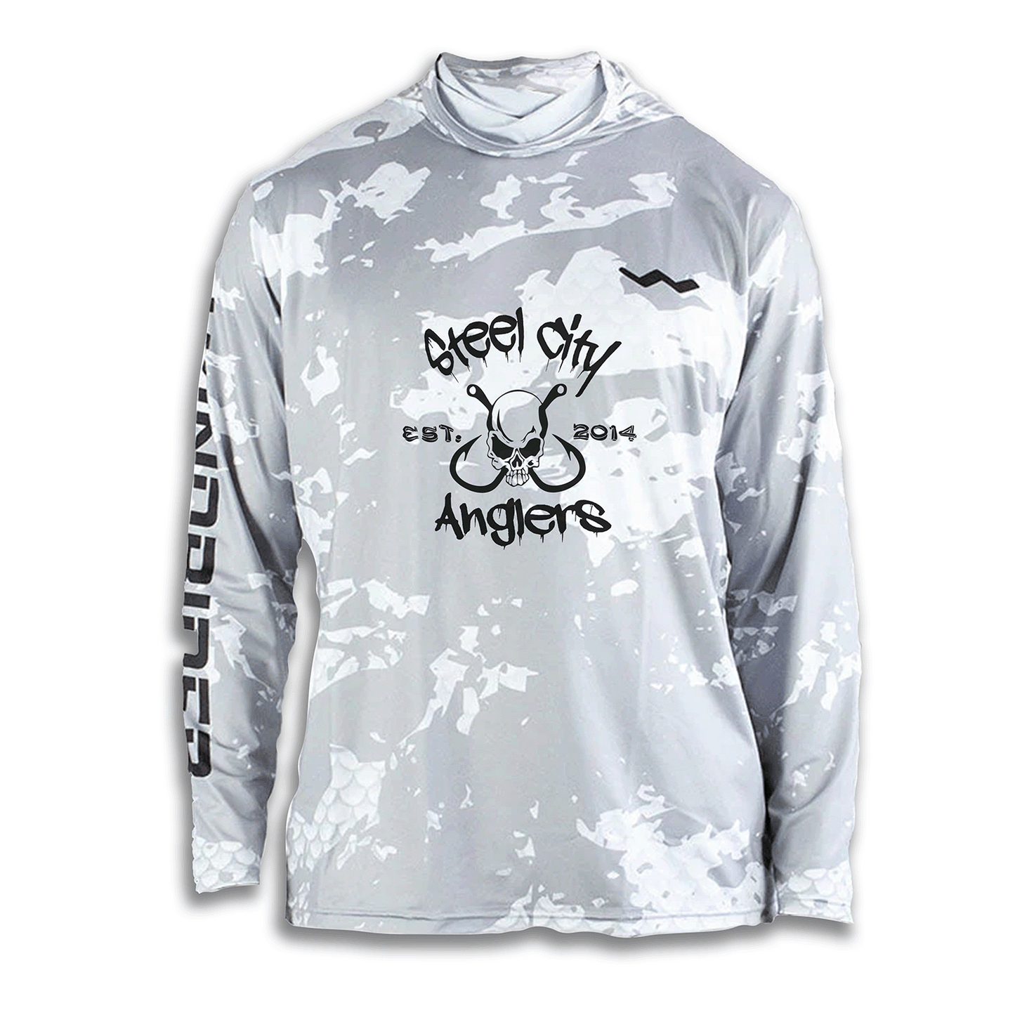 Steel City Anglers Hooded Helios - Hooded - Grey - WindRider