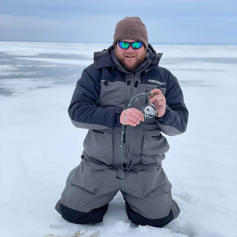 Boreas fishing apparel - Ice Fishing Sunfish Tactics: Panfish Aggression in Ultra-Shallow Cover