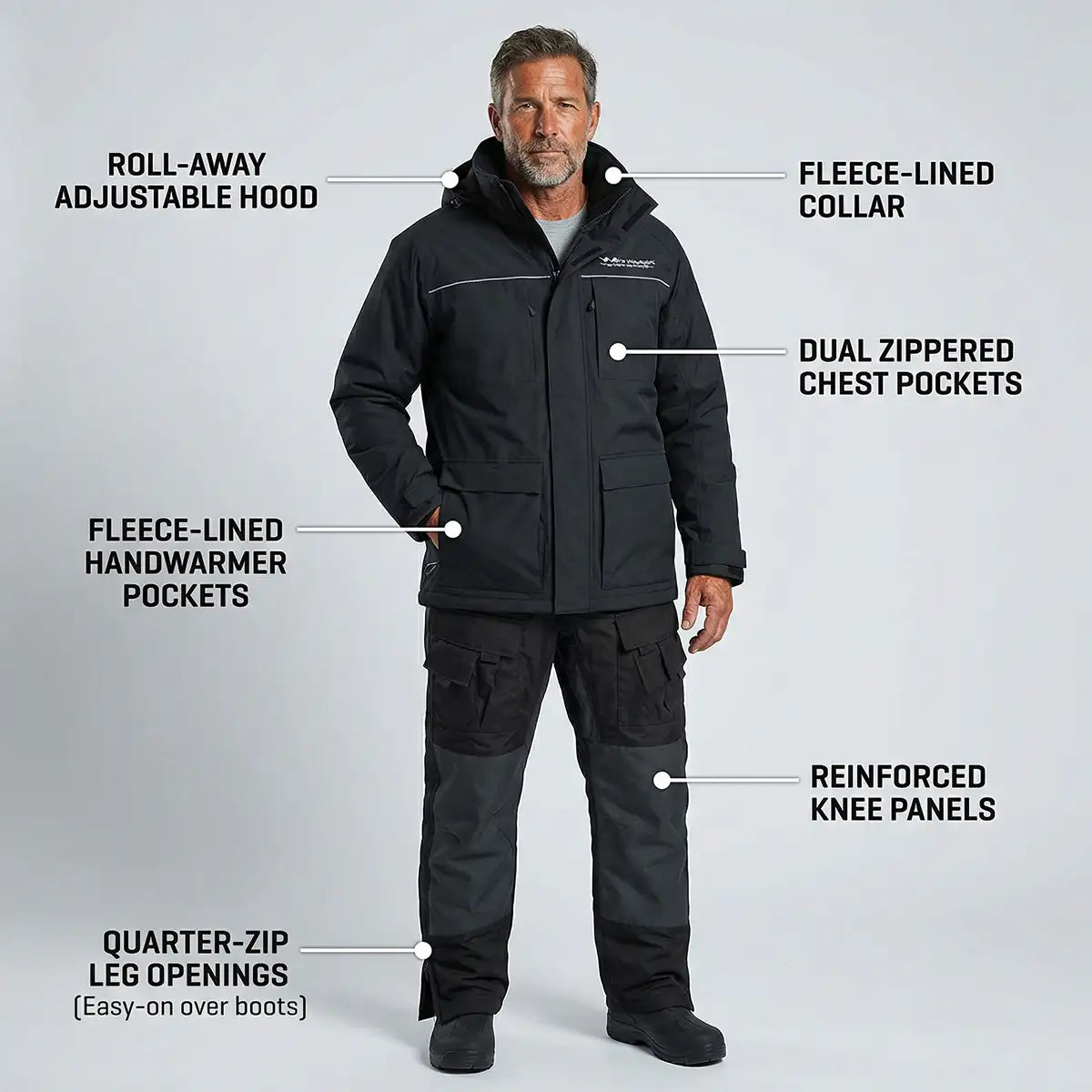 WindRider Rain Gear Features [fishing-only]