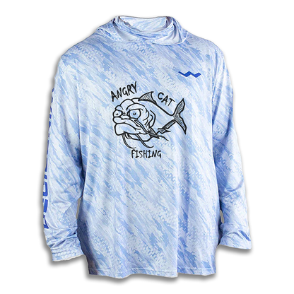 AngryCat Fishing Hooded Helios - Hooded - Blue - WindRider