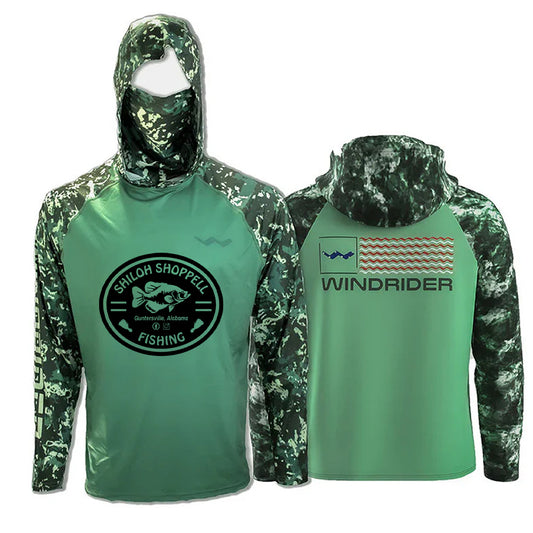 Shiloh Shoppell Atoll Fishing Shirt - Green - WindRider
