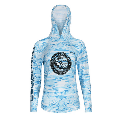 Women's Carolina Whiskers HELIOS™ Hooded Sun Shirts - Hooded - Camo - WindRider