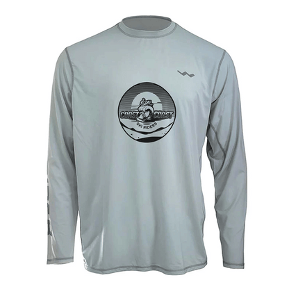 Coast 2 Coast Ski Riders Helios Fishing Shirt - Grey - WindRider