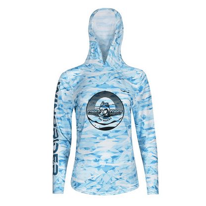 Women's Coast 2 Coast Ski Riders HELIOS™ Hooded Sun Shirts - Hooded - Camo - WindRider