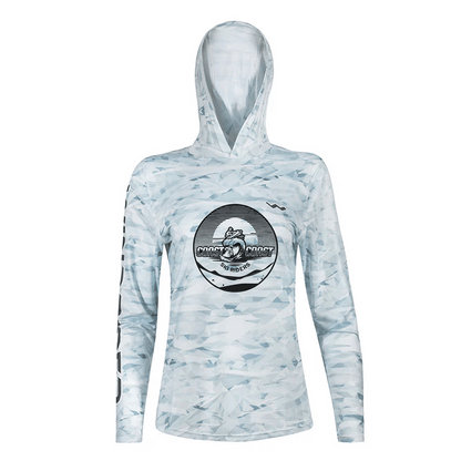 Women's Coast 2 Coast Ski Riders HELIOS™ Hooded Sun Shirts - Hooded - Camo - WindRider