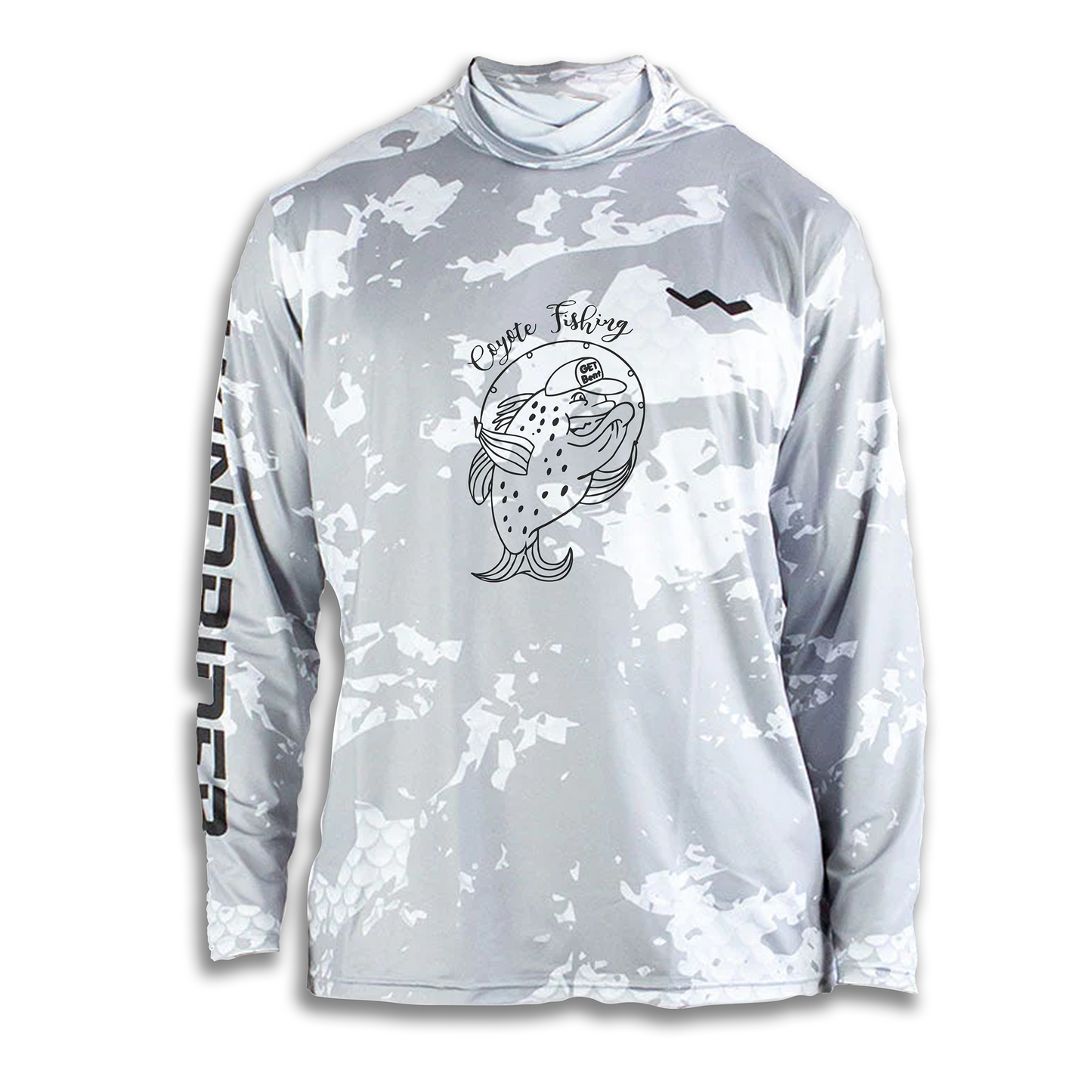 Coyote Fishing Hooded Helios - Hooded - Grey - WindRider