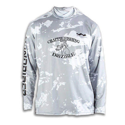 Crappie Fishing With Dryzdale Hooded Helios - Hooded - Grey - WindRider
