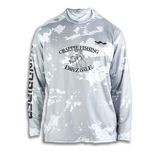 Crappie Fishing With Dryzdale Hooded Helios - Hooded - Grey - WindRider