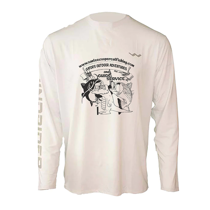 Gator'sOutdoors Adventures Helios Fishing Shirt - White - WindRider