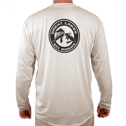Great Lakes Ski Riders Helios Fishing Shirt - White - WindRider
