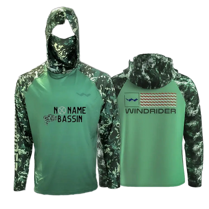 NoNameBassin Atoll Fishing Shirt - Green - WindRider