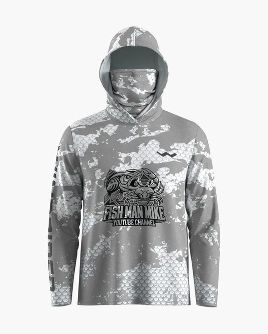 FishManMike Hooded Helios - Hooded - Grey - WindRider