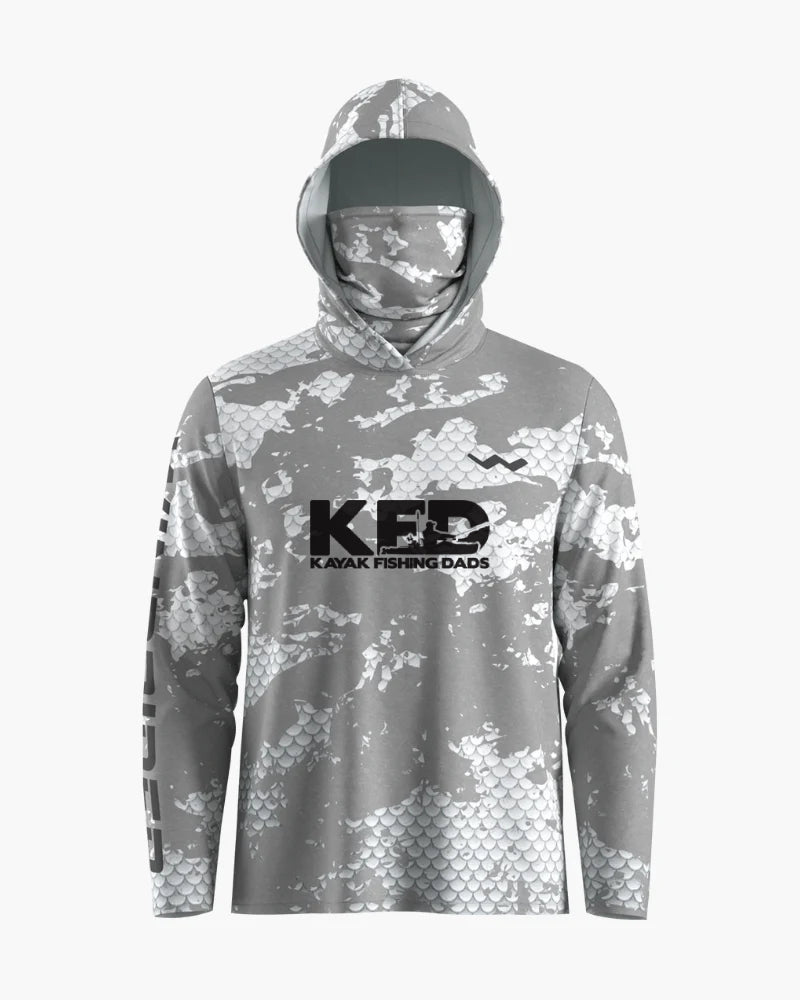 Kayak Fishing Dad's Hooded Helios - Hooded - Grey - WindRider