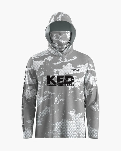 Kayak Fishing Dad's Hooded Helios - Hooded - Grey - WindRider
