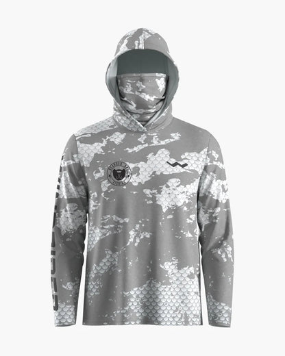 Bearded Dad Fishing Hooded Helios - Hooded - Grey - WindRider