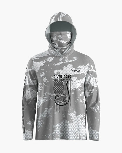 River Rats Catfishing Club Hooded Helios - Hooded - Grey - WindRider