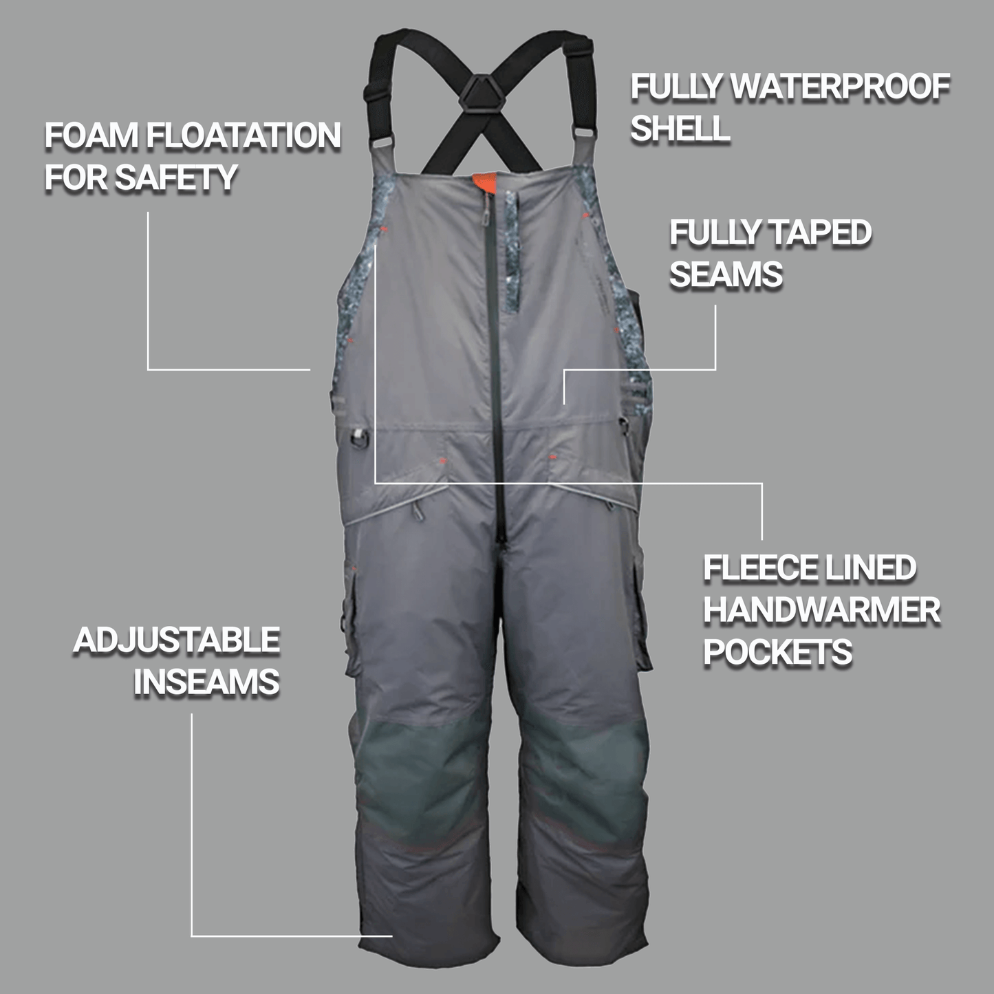 Ice Fishing Bibs