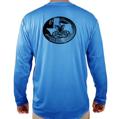 ClayGann.com Helios Fishing Shirt - Blue - WindRider