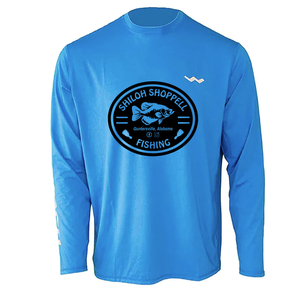 Shiloh Shoppell Helios Fishing Shirt - Blue - WindRider