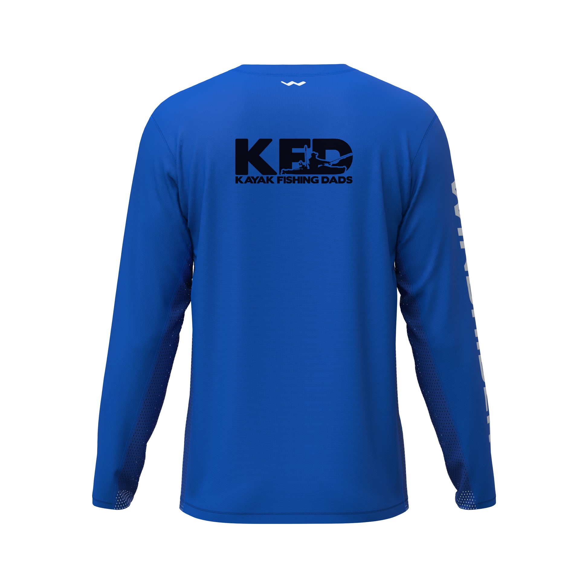 Kayak Fishing Dad's Helios Fishing Shirt - Blue - WindRider