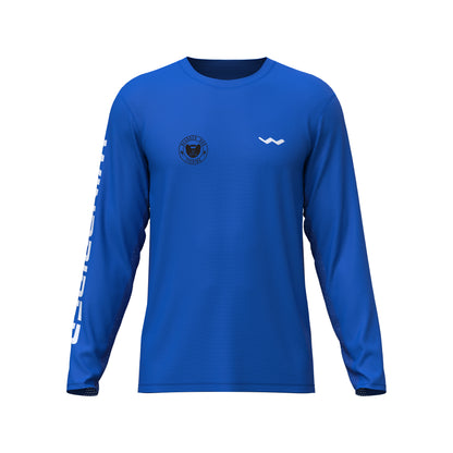 Bearded Dad Fishing Helios Fishing Shirt - Blue - WindRider