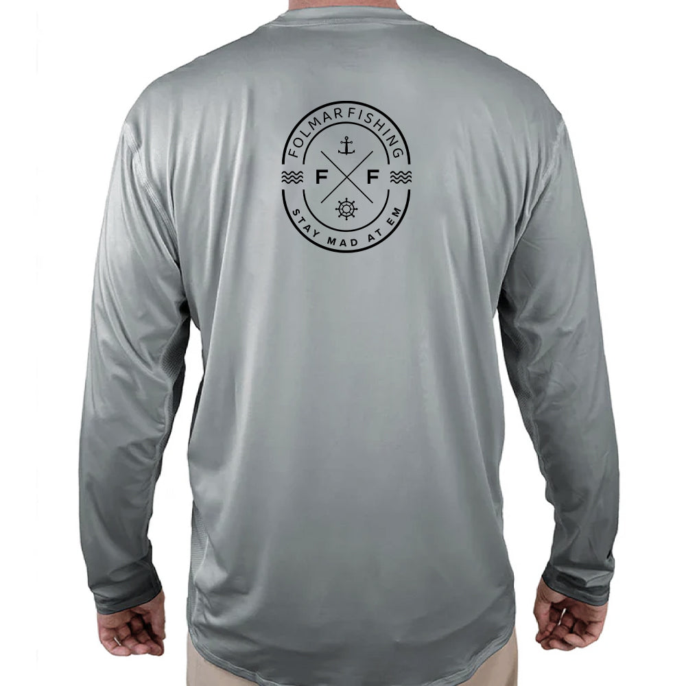 Folmar Helios Fishing Shirt - Grey - WindRider