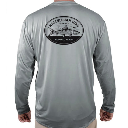 Hallelujah Hou Fishing Shirt - Grey - WindRider