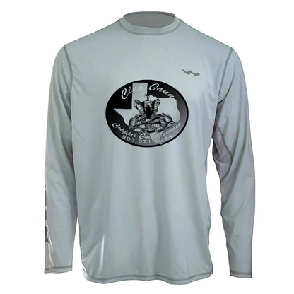 ClayGann.com Helios Fishing Shirt - Grey - WindRider