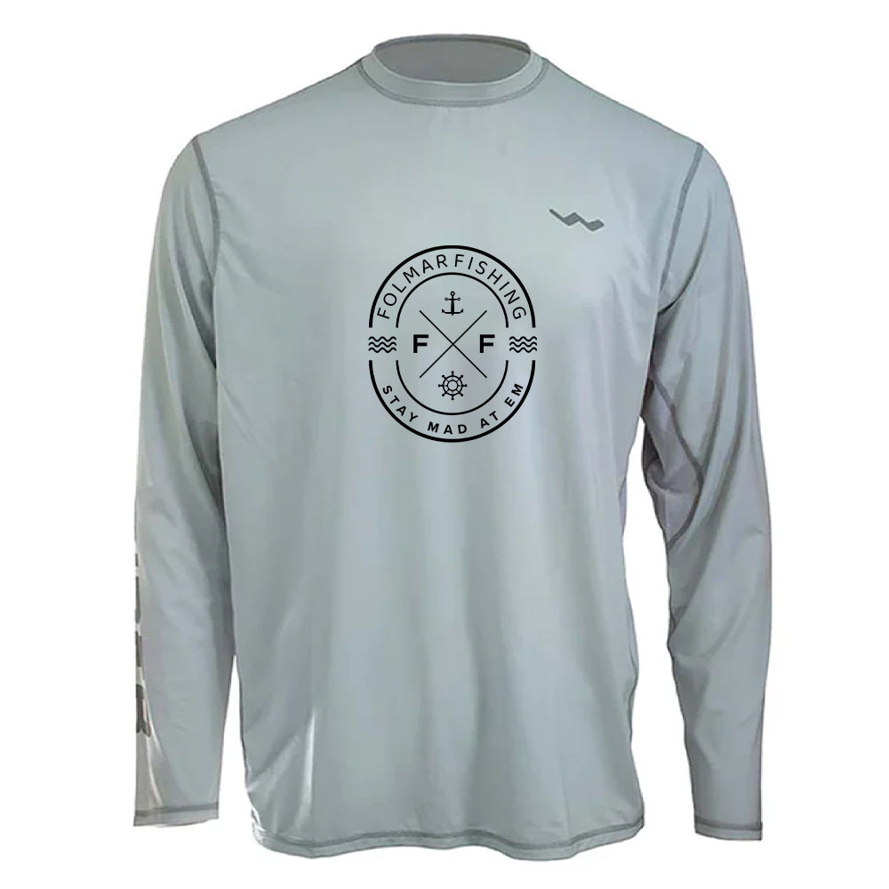 Folmar Helios Fishing Shirt - Grey - WindRider