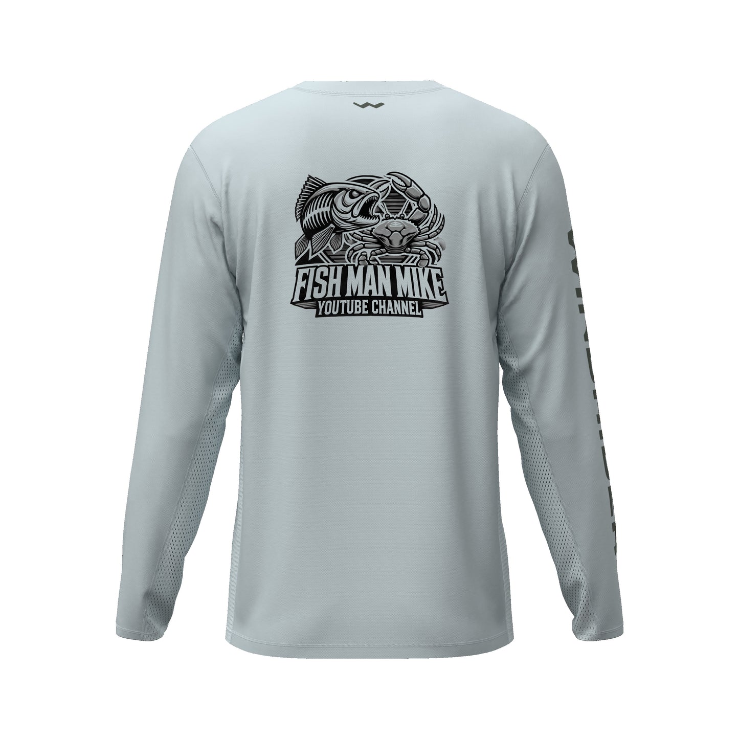 FishManMike Helios Fishing Shirt - Grey - WindRider