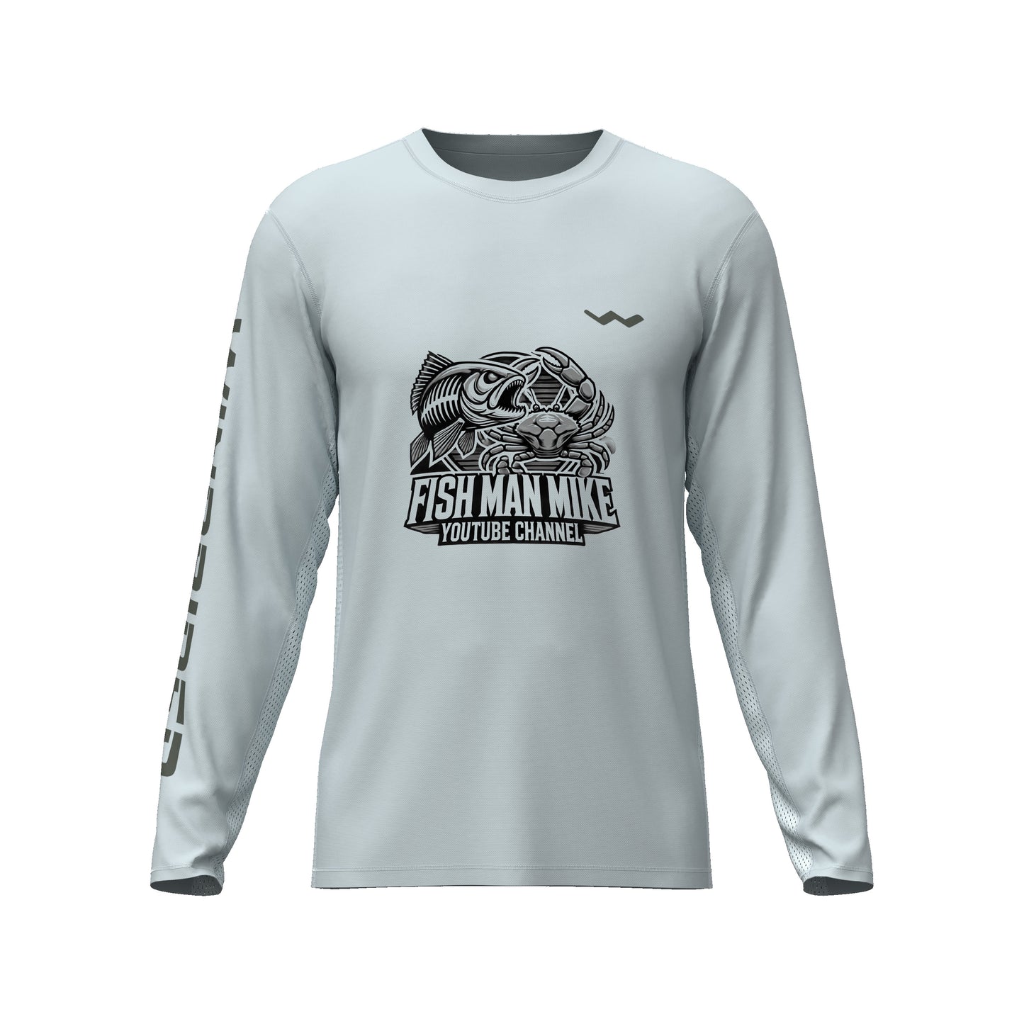FishManMike Helios Fishing Shirt - Grey - WindRider