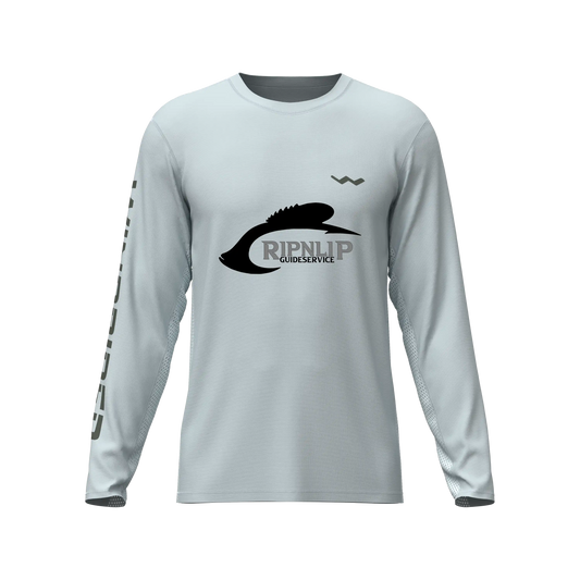 RipnLips Helios Fishing Shirt - Grey - WindRider