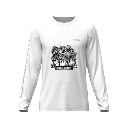 FishManMike Helios Fishing Shirt - White - WindRider
