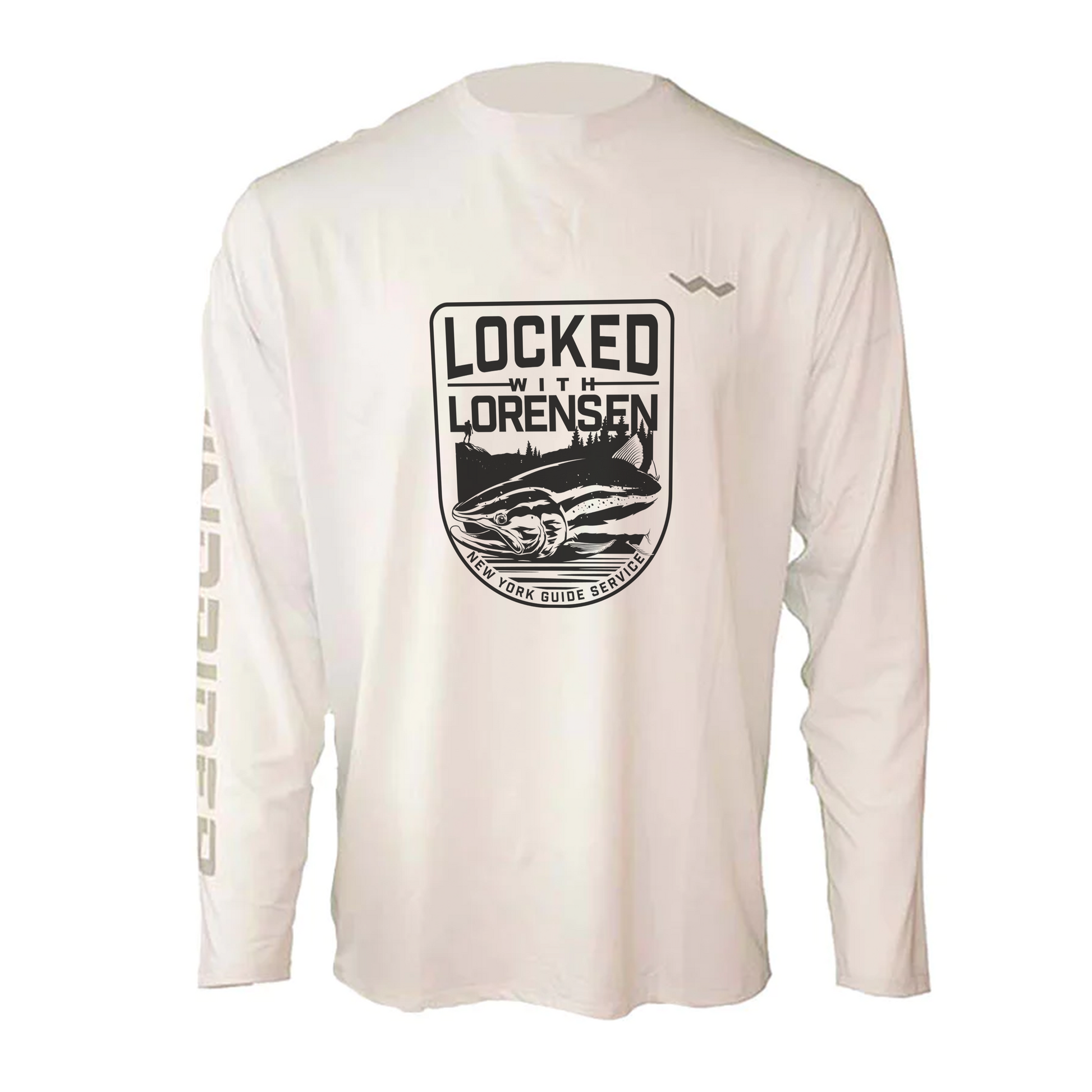 Locked with Lorensen Helios Fishing Shirt - White - WindRider