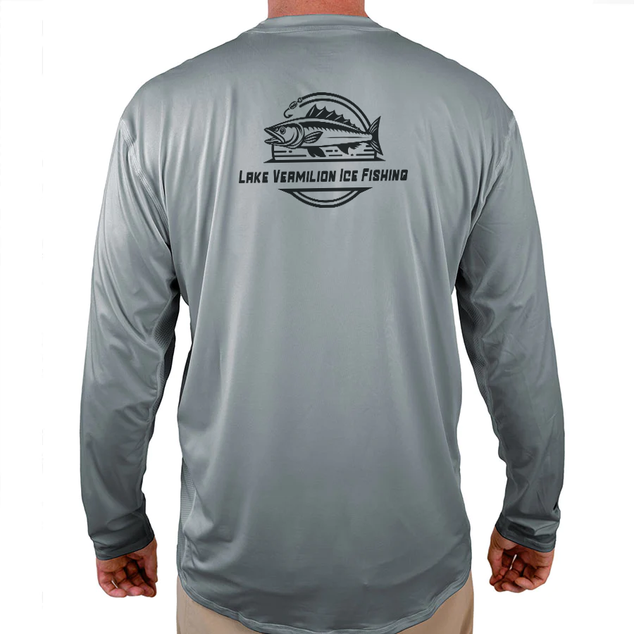 Lake Vermilion Ice Fishing Helios Fishing Shirt - White - WindRider