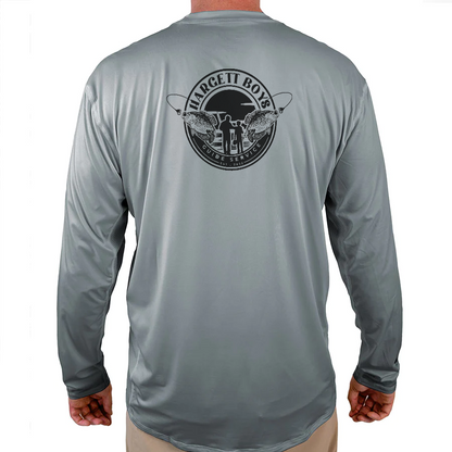 Hargett Boys Guide Service Helios Fishing Shirt - White - WindRider