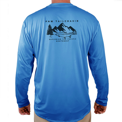 PNW TAILCHASIN Helios Fishing Shirt - White - WindRider