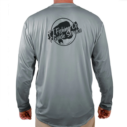 TJ FishingCo&Guide Service Helios Fishing Shirt - White - WindRider
