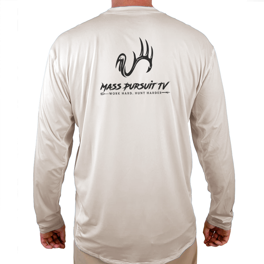 MasspursuitTv Helios Fishing Shirt - White - WindRider