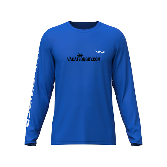 VacationGuy.com Helios Fishing Shirt - Blue - WindRider