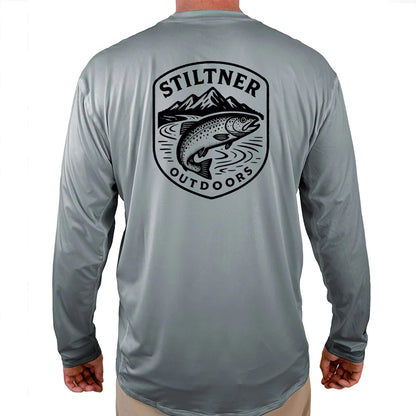 Kris Stiltner Helios Fishing Shirt - Grey - WindRider
