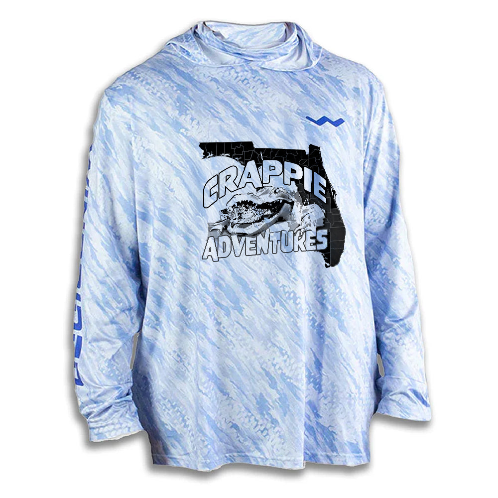 Crappie Adventures Hooded Helios - Hooded - Blue - WindRider
