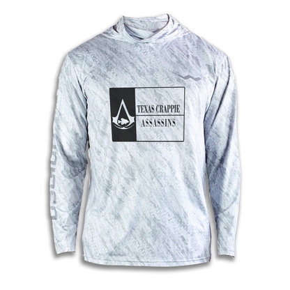 Texas Crappie Assassin Hooded Helios - Hooded - Grey - WindRider