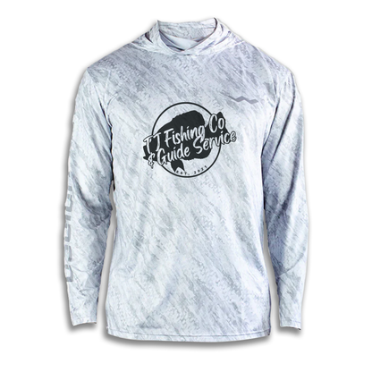 TJ FishingCo&Guide Service Hooded Helios - Hooded - Grey - WindRider