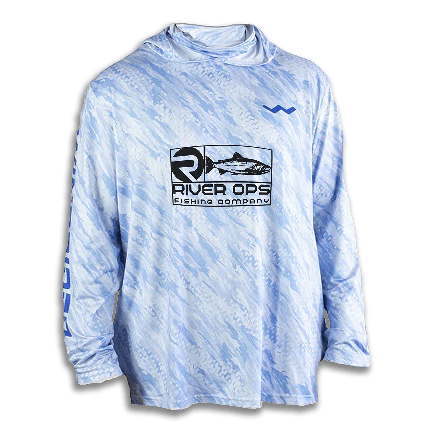 River Ops Fishing Company Hooded Helios - Hooded - Blue - WindRider